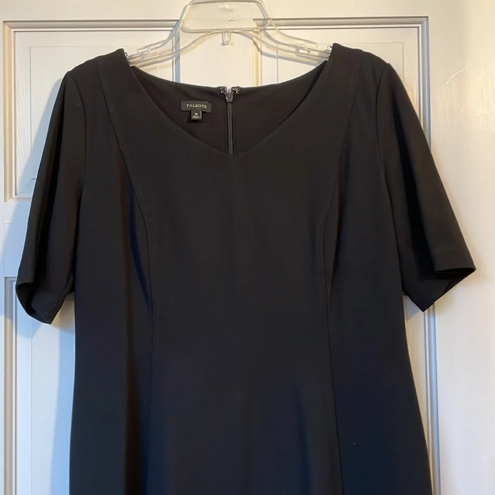 Talbots Black Dress - Picture 2 of 6